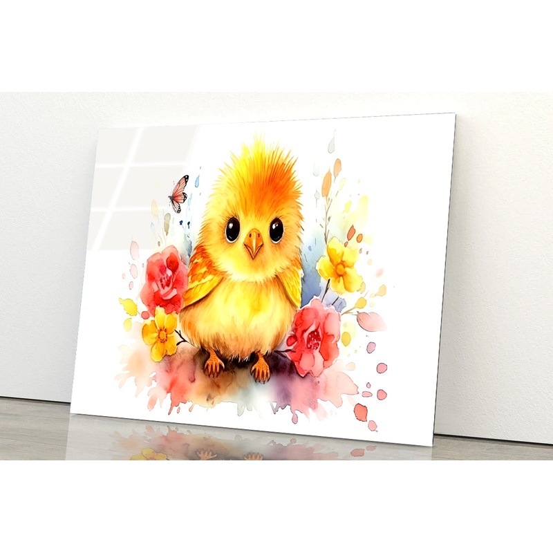 Baby Chic in Flower Blossom Garden Acrylic Glass Print Tempered Glass Wall Art 100% Made in Australia Ready to Hang