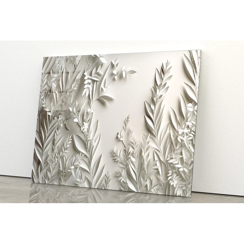 Close-Up of a Plants Acrylic Glass Print Tempered Glass Wall Art 100% Made in Australia Ready to Hang