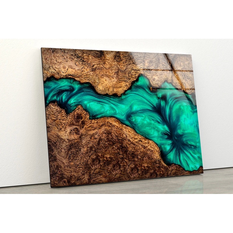 Resin & Wood Photograph Acrylic Glass Print Tempered Glass Wall Art 100% Made in Australia Ready to Hang
