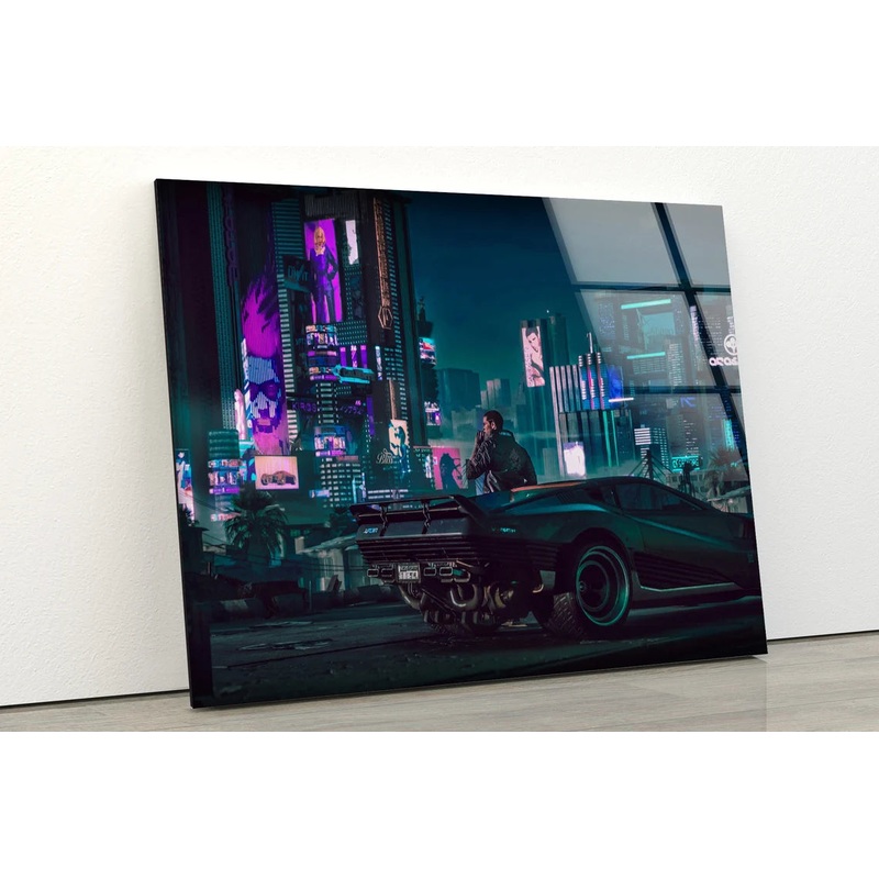Animation Design Acrylic Glass Print Tempered Glass Wall Art 100% Made in Australia Ready to Hang