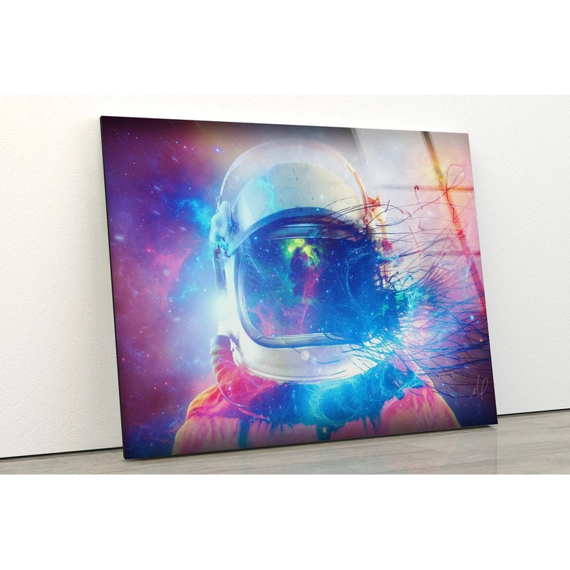 Astronut Abstract Liquid Design Acrylic Glass Print Tempered Glass Wall Art 100% Made in Australia Ready to Hang