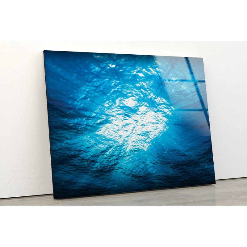Sea Scenery Photograph Acrylic Glass Print Tempered Glass Wall Art 100% Made in Australia Ready to Hang