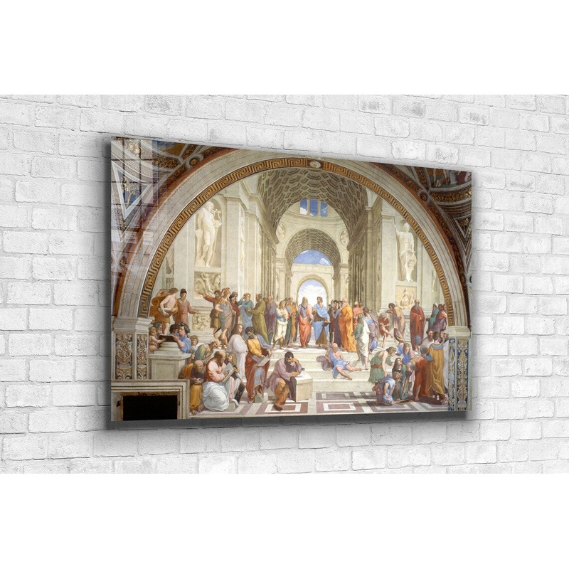 Athenian School Art Print Tempered Glass Wall Art 100% Made in Australia Ready to Hang