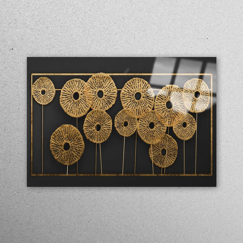 3d Metallic Effect Wall Art Acrylic Glass Print Tempered Glass Wall Art 100% Made in Australia Ready to Hang