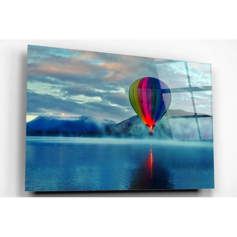 Air Balloon Acrylic Glass Print Tempered Glass Wall Art 100% Made in Australia Ready to Hang
