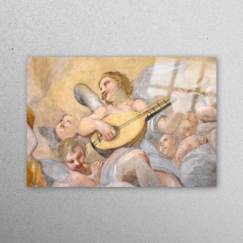 Angel Painting Acrylic Glass Print Tempered Glass Wall Art 100% Made in Australia Ready to Hang