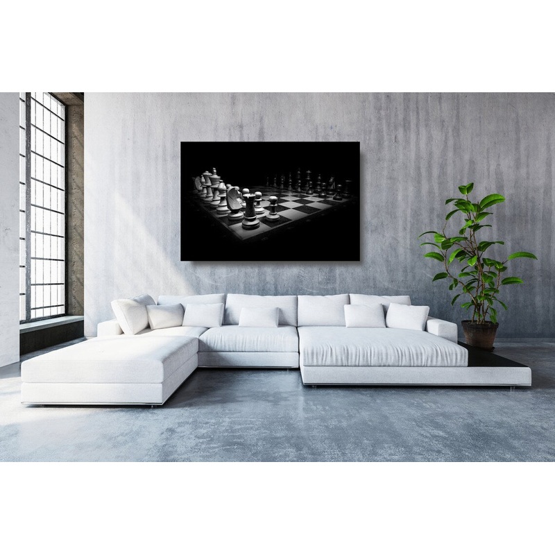 Chess Set Acrylic Glass Print Tempered Glass Wall Art 100% Made in Australia Ready to Hang