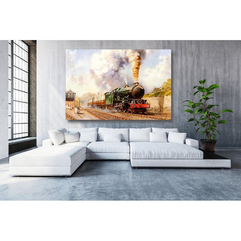 The Royal Duchy Train Acrylic Glass Print Tempered Glass Wall Art 100% Made in Australia Ready to Hang