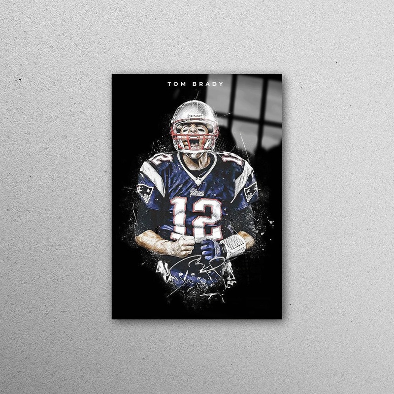 American Sports Wall Art Acrylic Glass Print Tempered Glass Wall Art 100% Made in Australia Ready to Hang