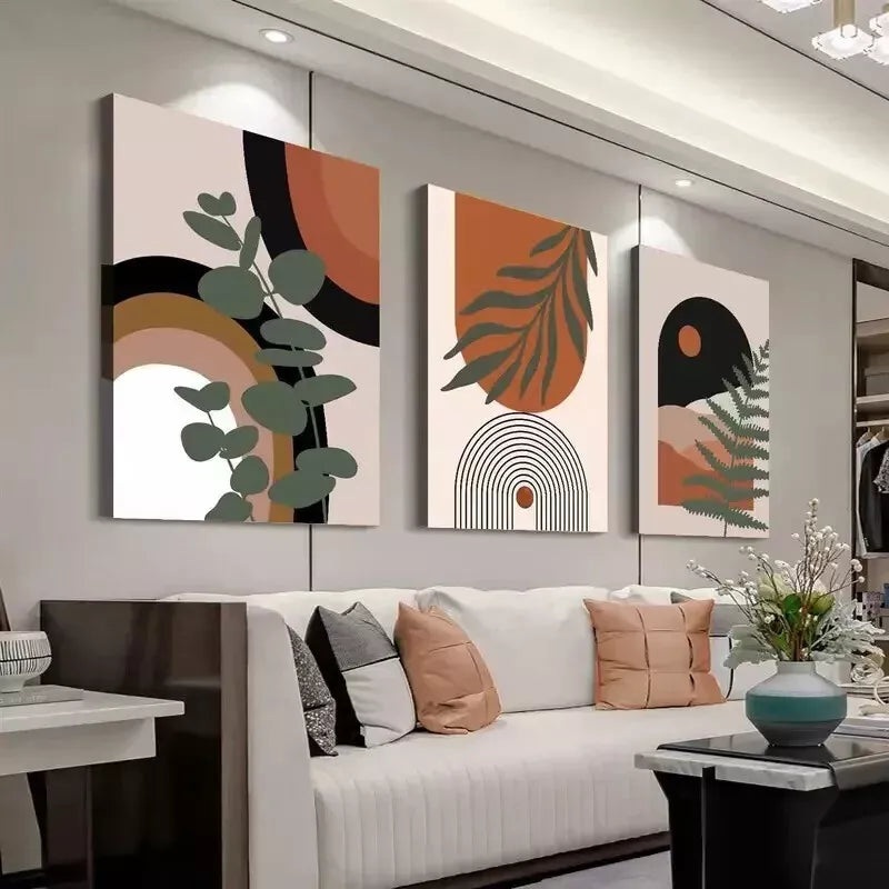 3pcs   Abstract Nature Canvas Prints Canvas Wall Art Set Canvas Framed 50x70cm - High Quality Print 100% Australian Made Wall Canvas Ready to Hang