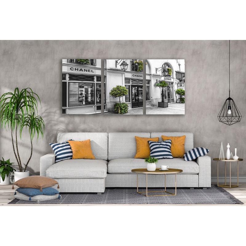 3 Set of Store Front View Photograph High Quality Print 100% Australian Made Wall Canvas Ready to Hang