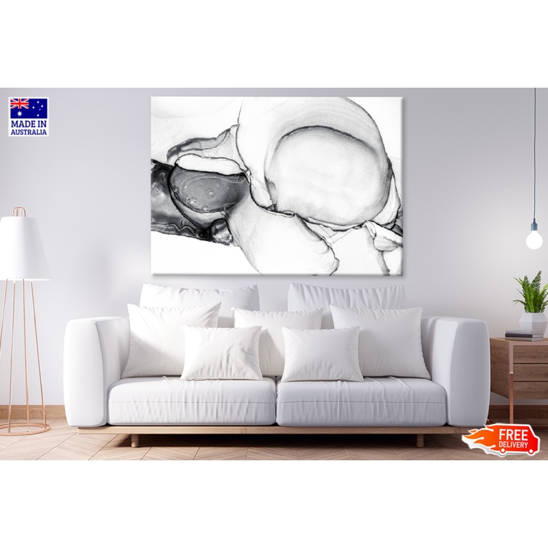 Black & White Abstract Design Print 100% Australian Made