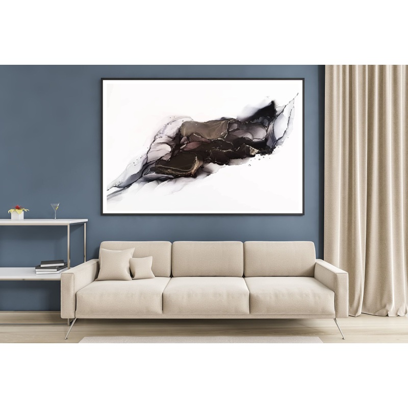 Black & White Abstract Design Home Decor Premium Quality Poster Print Choose Your Sizes