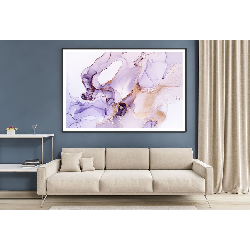 Pink Purple & Orange Abstract Design Home Decor Premium Quality Poster Print Choose Your Sizes